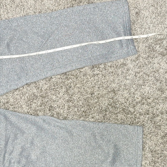 Nike dri fit fleece warmup drawstring pants sweatpants - XL 14/16 - gray silver - Picture 9 of 10